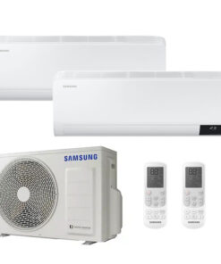 SAMSUNG DVOJSPLIT - AJ040TXJ2KG 4 kW + 2x Luzon biela 2 kW (AR07TXHZAWKNEU)
